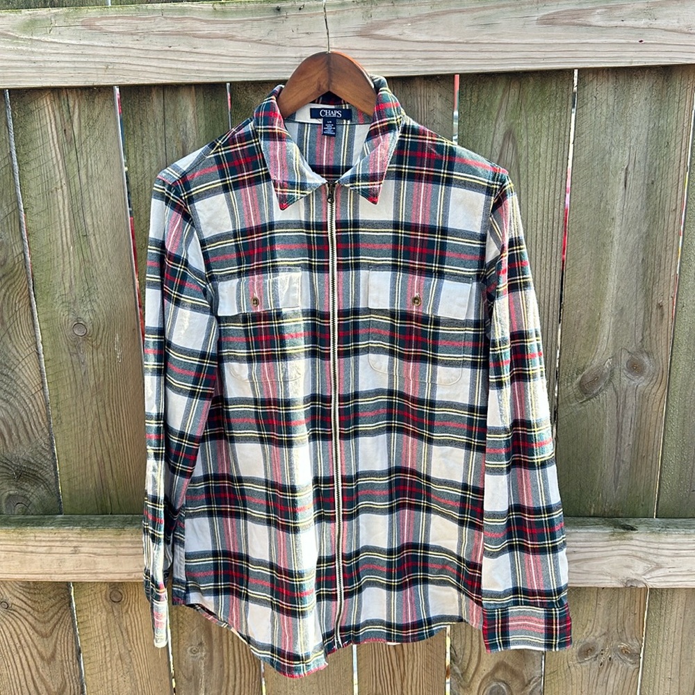 Chaps Plaid Jacket
